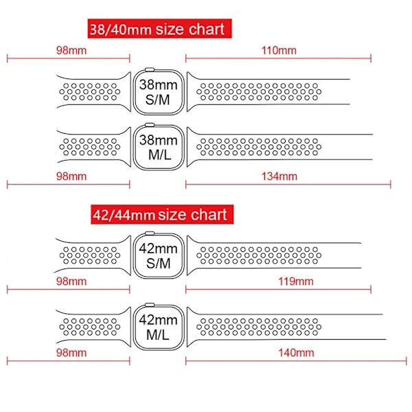 Urheilunauha Apple Watchille, 45 mm, 49 mm, 44 mm, 40 mm, 41 mm, 42 mm, Silikoninen ranneke, correa iWatch Ultra 2 Series 9 8 SE 7 6 5 4 3 Musta-sininen 19 S-M