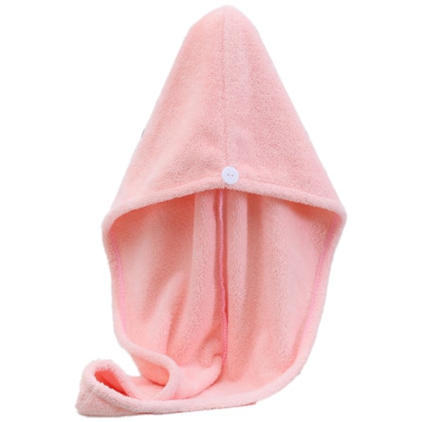 Hårhandduksinpackning för kvinnor, 1 Pack Magic Instant Hair Dry Turban rosa