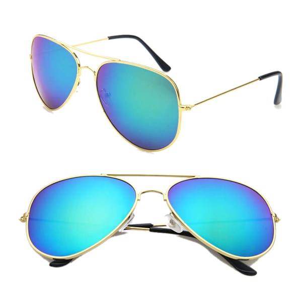Naisten ja miesten pilotti-aurinkolasit pyöreät gradienttipeili aurinkolasit Oculos Lentes Gafas De Sol Pilot Model 05 Other