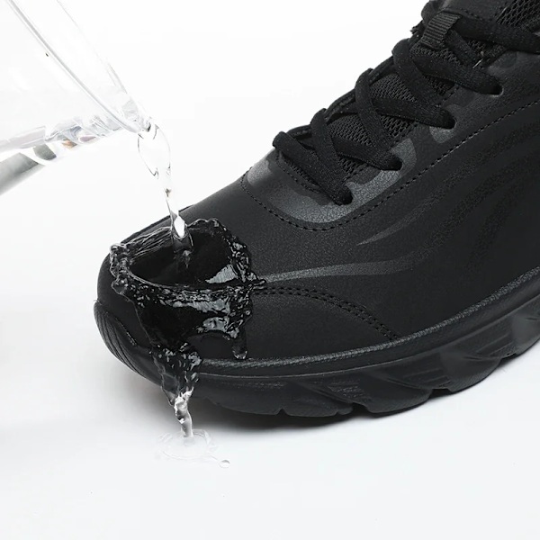 Höst Vattentäta Sneakers för Män - Casual Sportskor Anti-Skid Slitstarka Löpning Tennis Tränare Mode Sneakers 0Gray 46