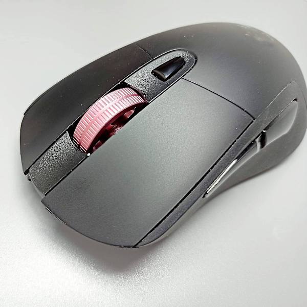 Ersättningshjul för metallrullmus - kompatibel med Logitech G403 G703 G603 G403 Hero G703 Hero (svart)