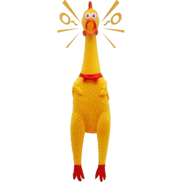 CQBB Chicken Screaming Chicken squeeze Novelty Squeaky Noise