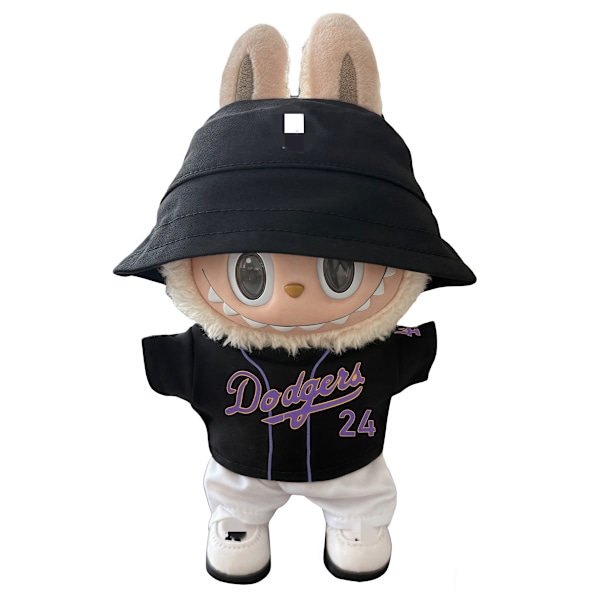 /NC/Labubu Vaatteet Asu Kirsikankukka Labubu Vaatetustarvikesetti Labubu Vaate Dodgers Set 3-Only hoodies