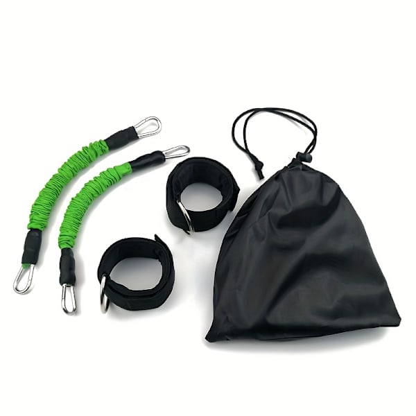 Benmuskelträningsband, studsende spenningsrep for Taekwondo-spark, sprettbånd Black (36.29 KG)