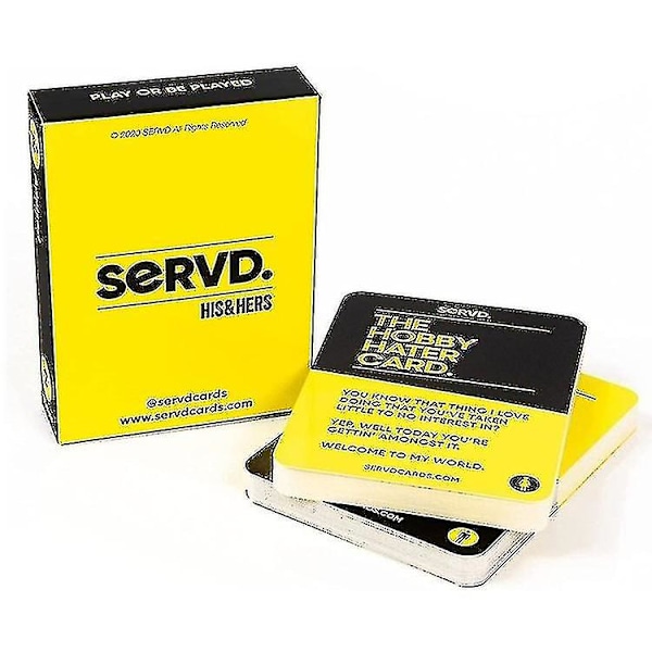 Serveras Engelsk Version Par Konversation Kortspel Festspel Jul
