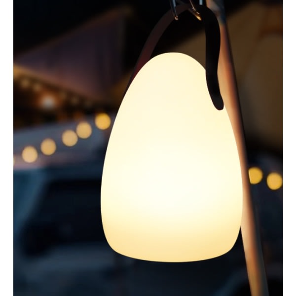 Utomhus LED bordslampa med fjärrkontroll Varmvit 8 färger Di
