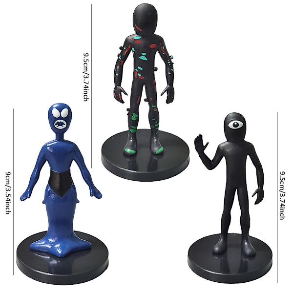 9-pak Roblox Doors Actionfigurer Escape The Gate Spil Legetøj Digital Monster Havdyr Legetøj Gave