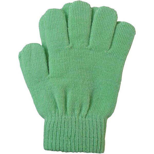 Strikkede hansker (gule) Mint One Size