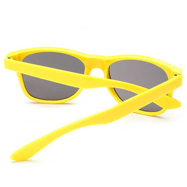 Små solglasögon för barn - Wayfarer barnsolglasögon - Gul gul yellow