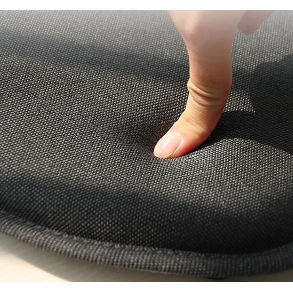 Rund Sittdyna med Band 13-Tums Andningsbar Palldynaöverdrag Tatami Kudde Kudde Köks-, Hem-, Kontorsstolsdynor med Band (Mörk Khaki, 13) Dark Khaki 13.0 Inches