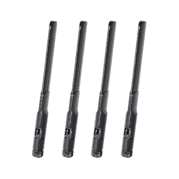 4 stk Dual Band Wifi-antenne 2,4ghz 5ghz 5,8ghz 8dbi Mimo Rp-sma hannantenne for wifi-router Wirele -z