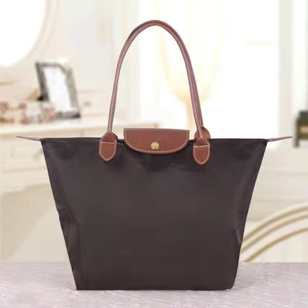 Nye Longchamp Pliage-tasker til kvinder - Kaffe Coffee Coffee L