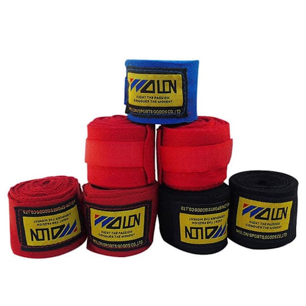 2 Rullar Boxningsbandage Boxningslindor VIT 3M Vit 3M—max