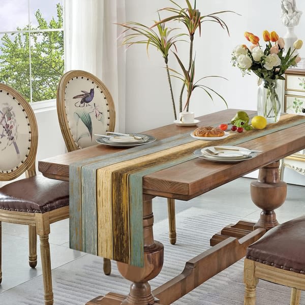 CQBB Bordsmatta modern vardagsrumsbordsmatta antik gammal rustik