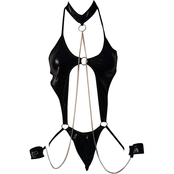 2 st Sexiga underkläder för kvinnor med tryck BH-set Sexig BH G-string