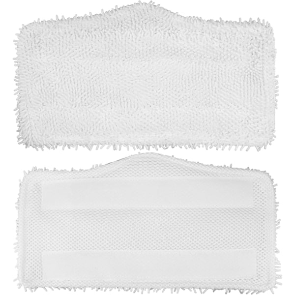 4 Pakk Vaskbare Mikrofiber Rengjøringsputer for Shark Steam & Spray Mop 4 Pack - Long Strands 4