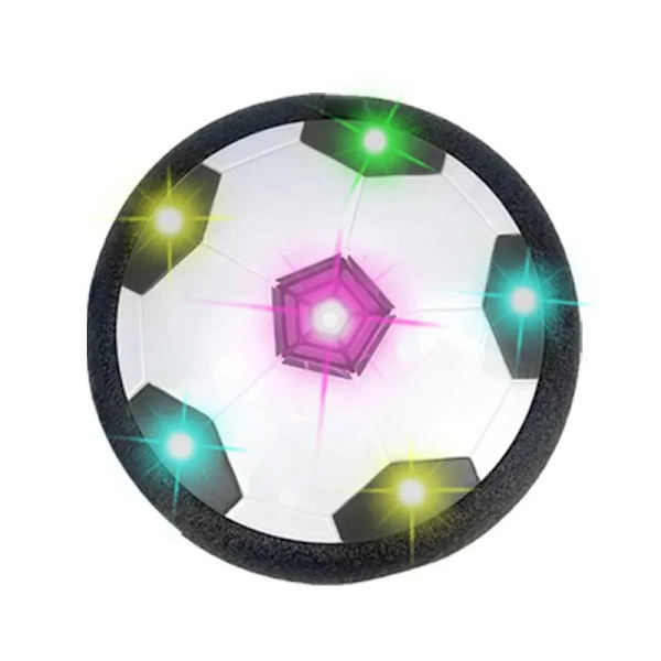 Nye børns Levitate Suspending fodbold Luftpude Flydende skumfodbold med LED-lys Glid legetøj Fodboldlegetøj Børnegaver
