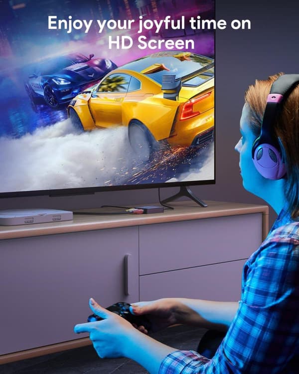RCA AV til HDMI-konverter / Adapter 1080P Universal