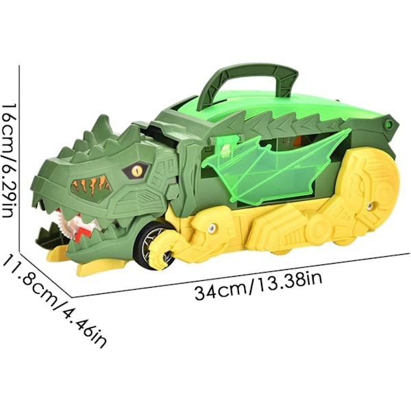 Dinosaurusten Kuljetusautolelusetti, Kuljetusauto Metalliautoilla Lapsille