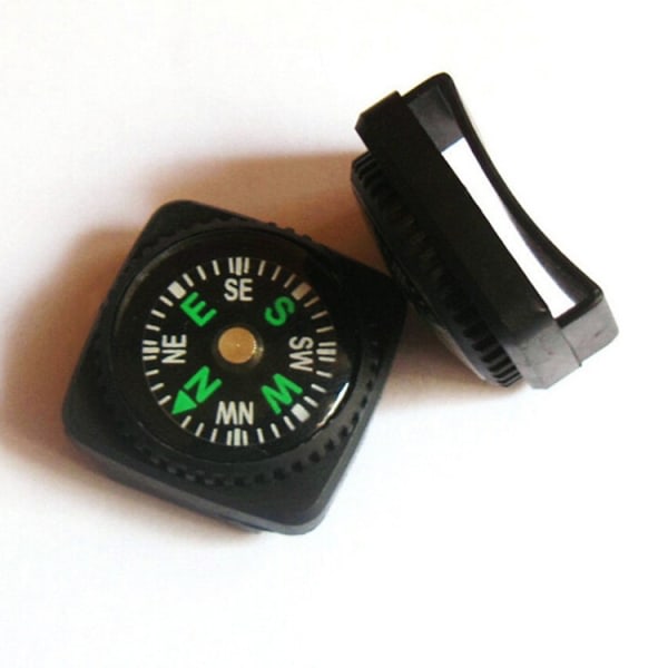 PC Bältesspänne Mini Kompass För Armband Camping Vandring