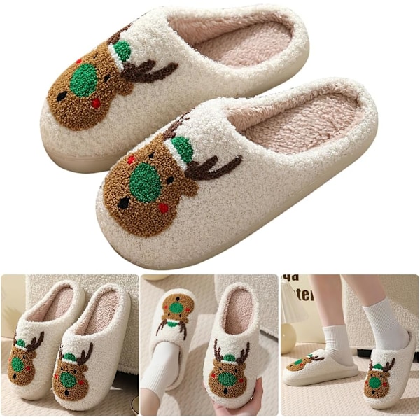 Plussjulekopper, Elgdesign for kvinner og menn Green pure A 40/41 EU