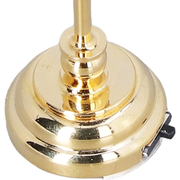 1:12 Miniatyr dukkehus gulvlampe, miniatyr dukkehus gulvlampe for dukkehus tilbehør