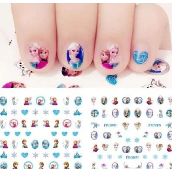 Disney Frost Frozen -kynsilakkatarrat 170 kpl
