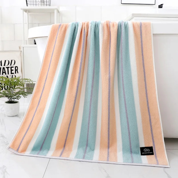 Randig 100% bomull Vuxen Ansiktshandduk Badhandduk för män kvinnor 70*140 34*74 Hög kvalitet gratis frakt 3 70x140 cm