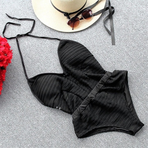 SQBB Trendig Elegant Design Dam Lady One Piece Bikinibandage Set Summer Beachwear
