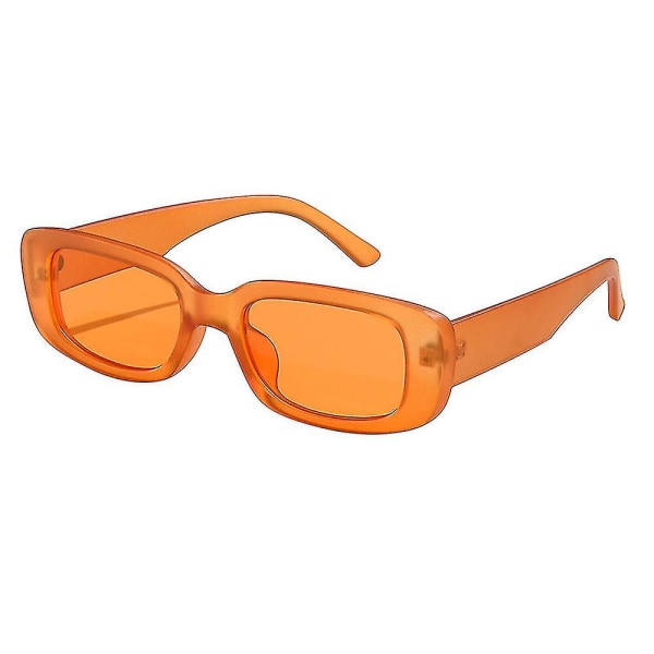 Vintage retro mode kvinnor män orange solglasögon utomhus glasögon