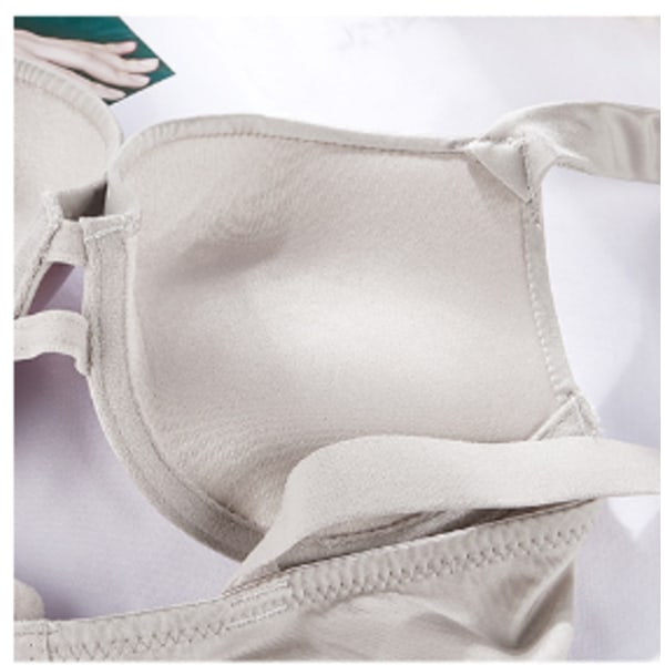 Sexy Underkläder Komfort Kvinner Sett Push Up BH Victoria's Secret Underkläder Sett Kvinnelig Underkläder Vetement Femme Hvit White 75B