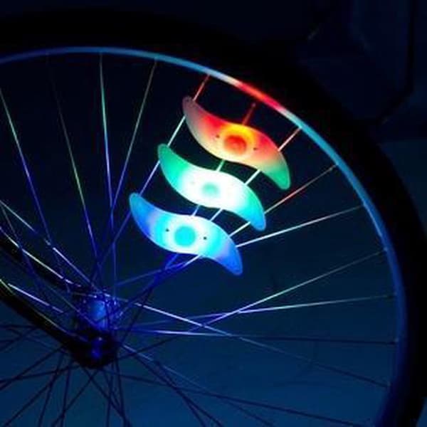 Cykelväxel Ekrar Belysning LED Grön