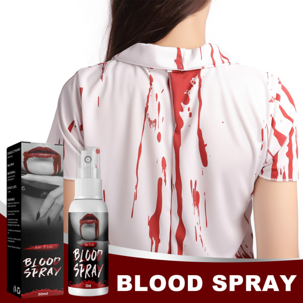 SQBB Plasmaspray Fake Blood Vampire Zombie Simulering Bloddekoration Film- och tv-sminkrekvisita