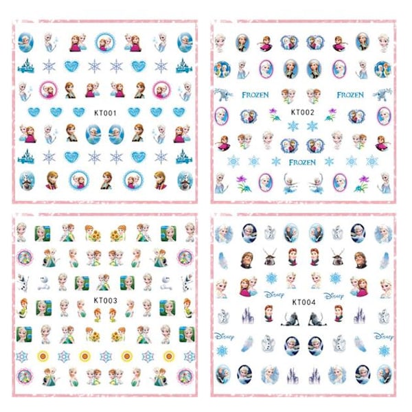 Disney Frost Frozen -kynsilakkatarrat 170 kpl