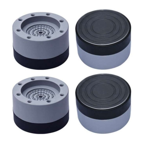 Vibrationsdämpare för Tvättmaskin/Torktumlare - Grå 3.8cm