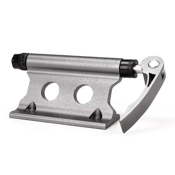 Sykkelgaffel Feste Legering Block Mount Rack Sølv-max