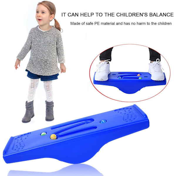 Balance Board Sensorisk Integrationsträning Leksak för Barn blå