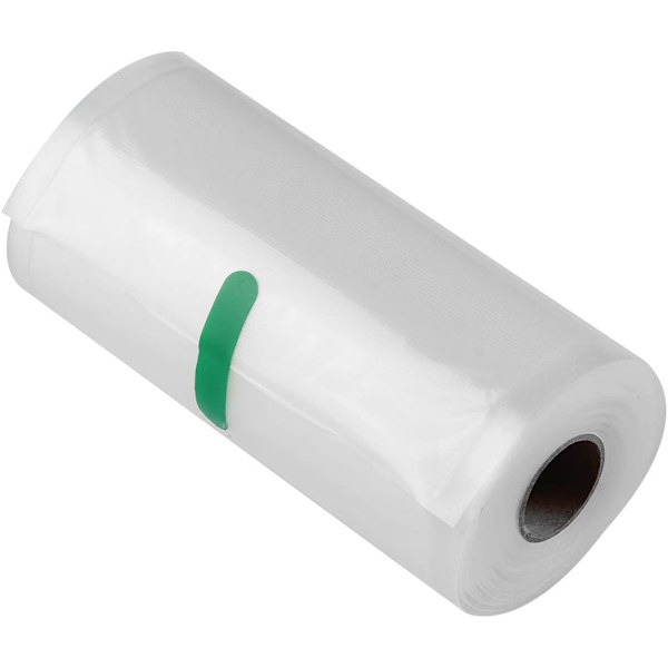 Vakuumpakningsposer i ruller, gjenbrukbare matbevaringsposer for fryser, sous vide, kompatibel med alle forseglingssystemer 12*500cm