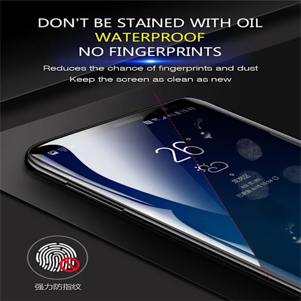 2 kpl pehmeää hydrokalvoa OPPO Reno9 HD -näytönsuojaksi