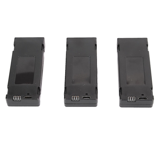 3 st Drönarbatteri 2600mAh 3,7V Uppladdningsbart Quadcopter Drönare Litiumbatteri För E88 För Borstlös Passar För S13 S1 App8gps 2600mAh