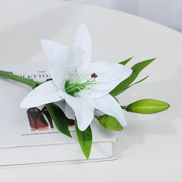 Konstgjorda blommor 5 st Konstgjorda liljor med 5 knoppar Växter Flo