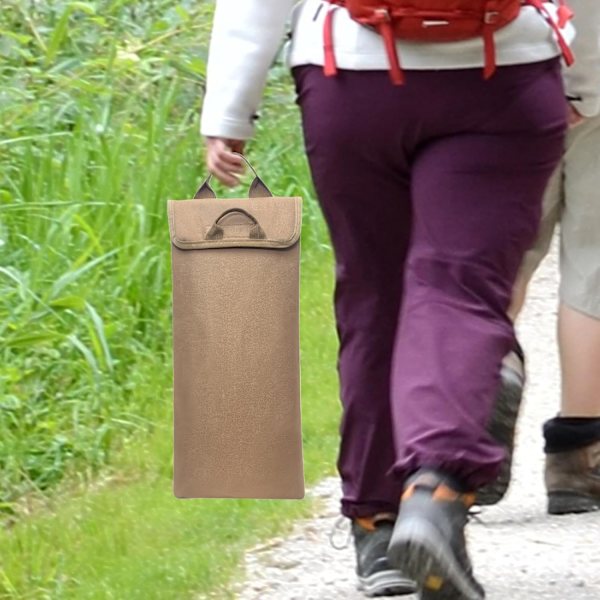 Isolerad hylsa för vattenblåsa | Skyddande kylväska | Vattenblåsepaket, 600D Oxford lättviktsförvaringsväska för 2–2,5 L vattenblåsa Khaki