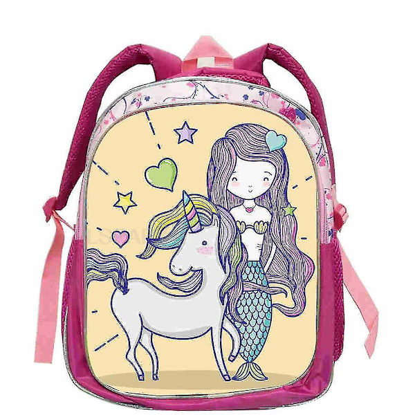Baby Rygsæk Lille Havfrue Ariel Princess Børn Skole Taske Børnehave Førskole Elementary Rygsække til Pige style 5 style 5
