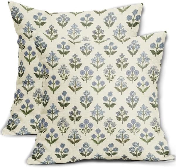 Pudebetræk - Bondegårdssofa sengepynt - 45×45cm - sæt af 2 - Høj kvalitet - Holdbart