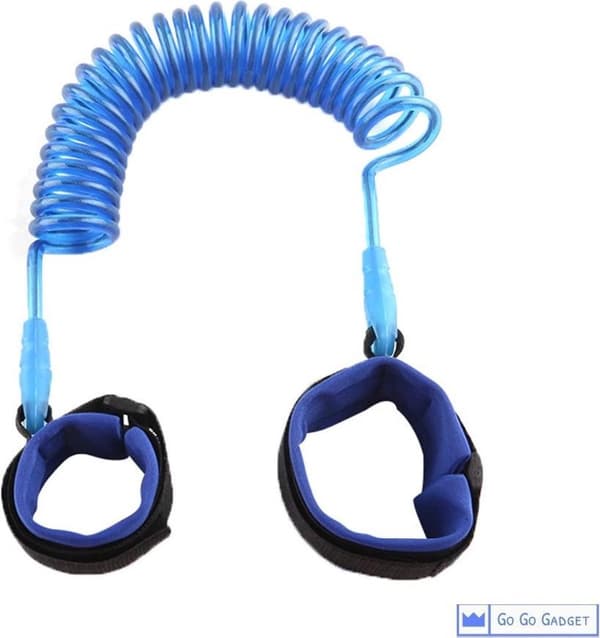 Håndleddssele - blå - 2 meter - Armbånd for barn - barnesele - Høy kvalitet