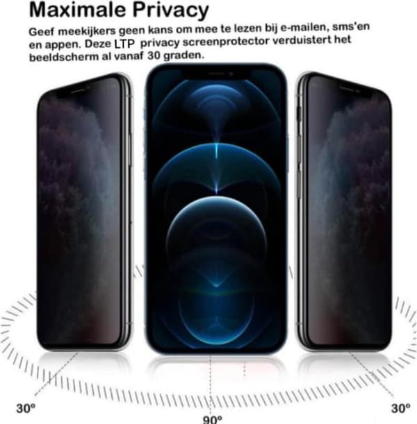 Näytönsuoja iPhone 11 Pro Max - 1 kpl - Sopii iPhone 11 Pro Max -näytönsuojalasille