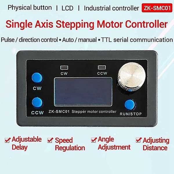42 57 Stegmotor Positiv Omvendt Puls Hastighetskort Programmerbar Plc Se_max