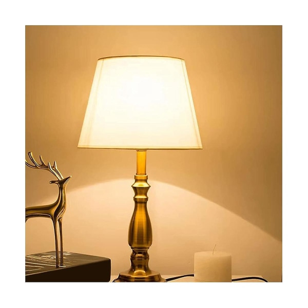 Adapterkit för lampskärm Harp-hållare inkluderar ändstycke och lampskärmar som håller lampskärmen hård