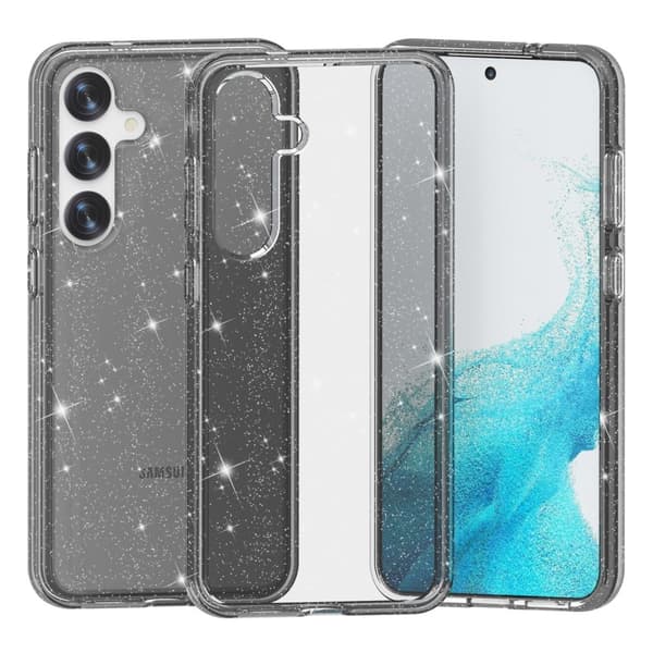 Samsung Galaxy S24 Kuori Kimalteleva Glitteri Musta[ad][_max 39