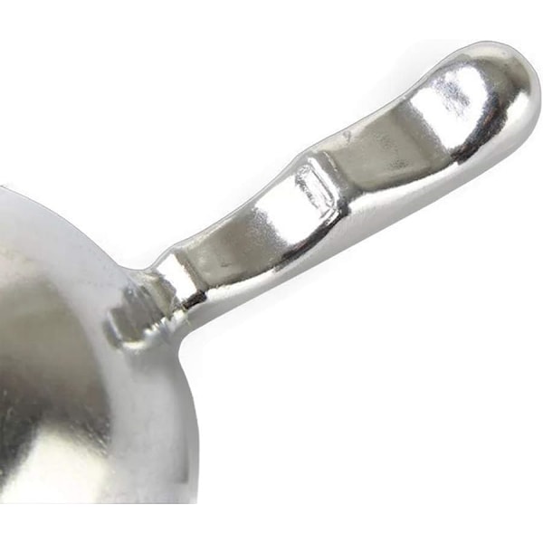 24 oz støbealuminium isterningsskovl med kontureret håndtag, rustfri 24 OZ